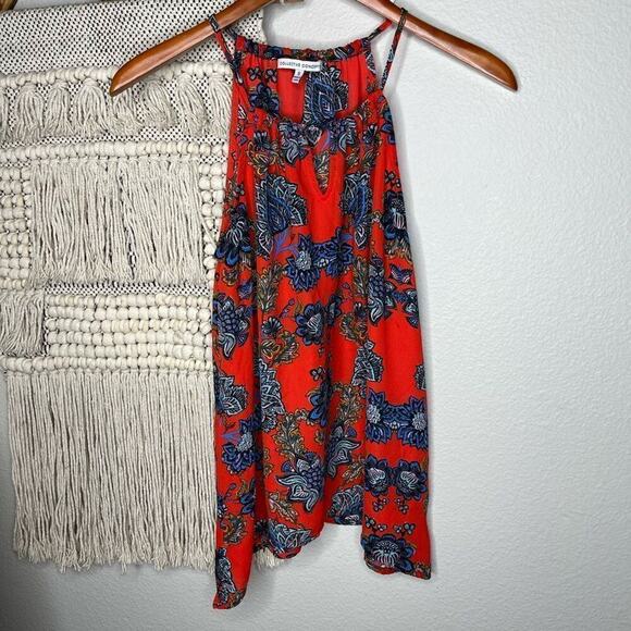 Collective Concepts Red Floral Top - Picture 4 of 6